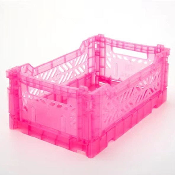 Foldable Storage Crate Double Handles Large - KLOSH