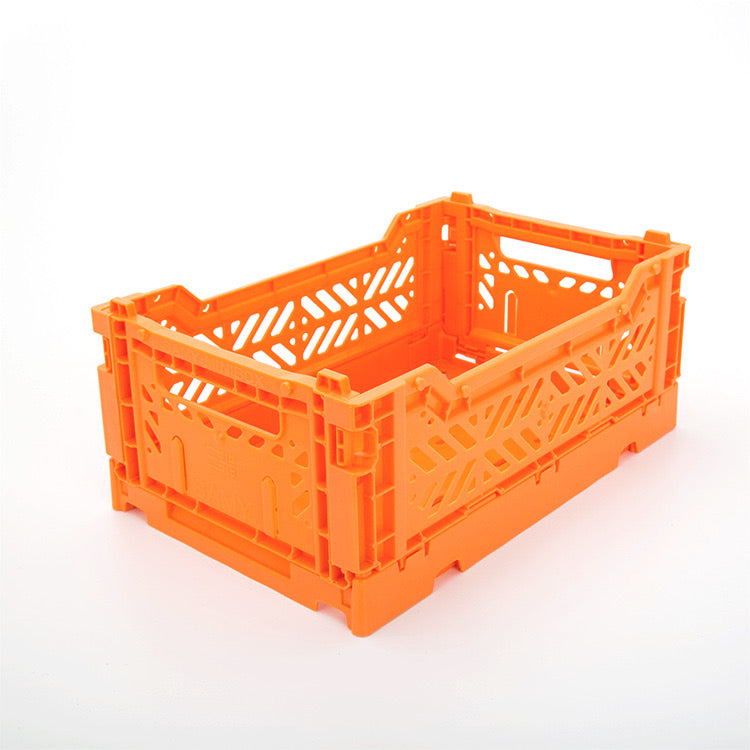 Foldable Storage Crate Double Handles Large - KLOSH