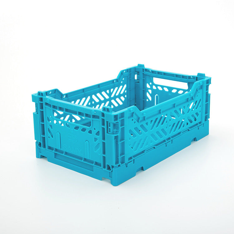 Foldable Storage Crate Double Handles Large - KLOSH