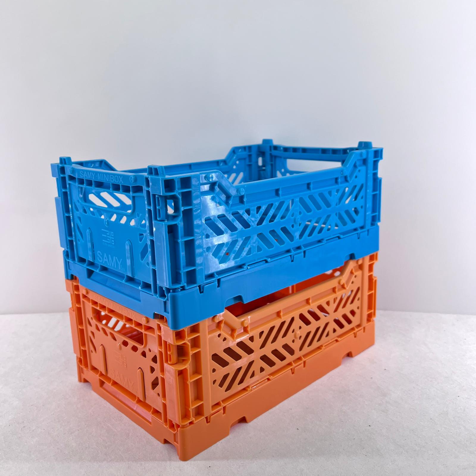 Foldable Storage Crate Double Handles Large - KLOSH