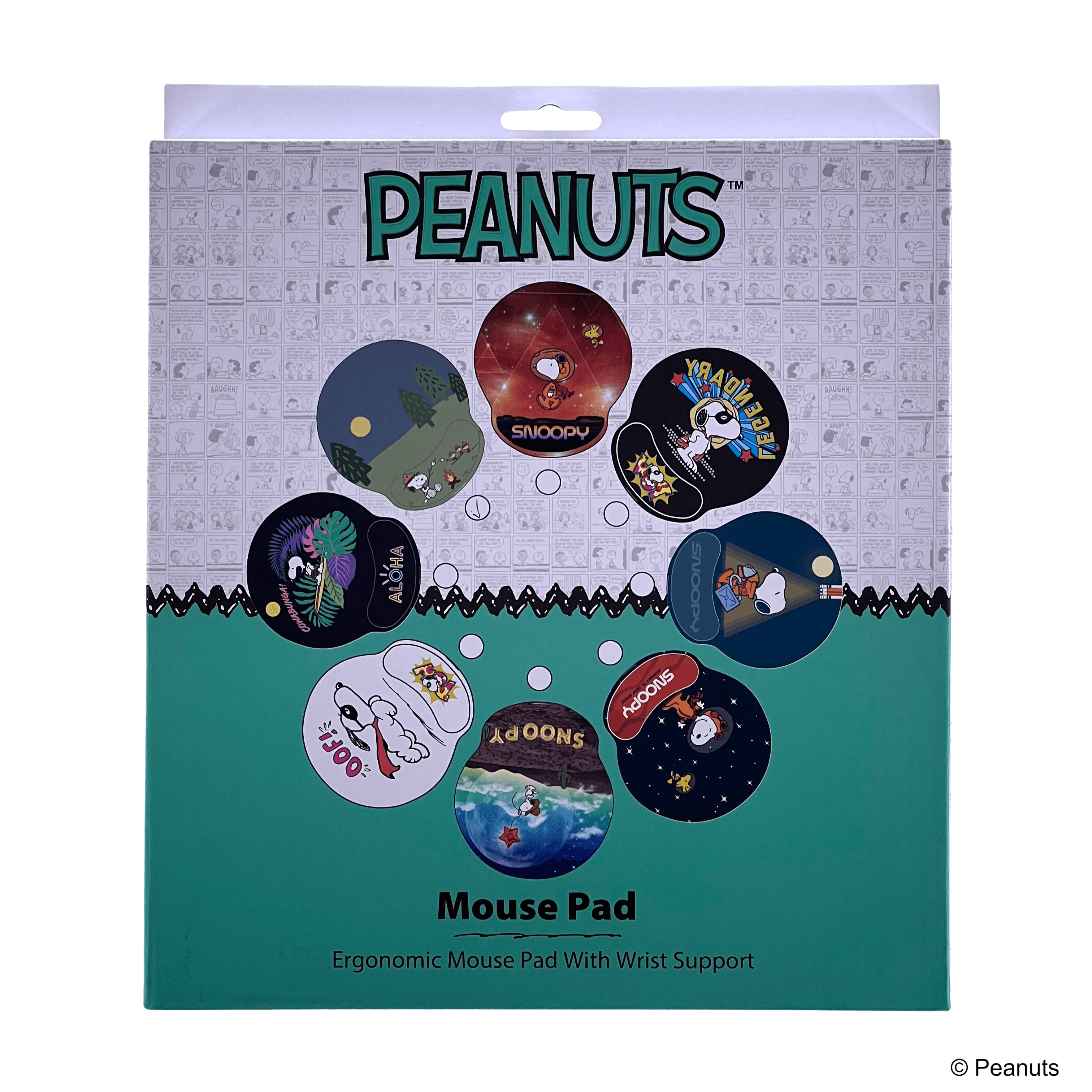 Peanuts - Mouse Pad Snoopy Space Shuttle - KLOSH