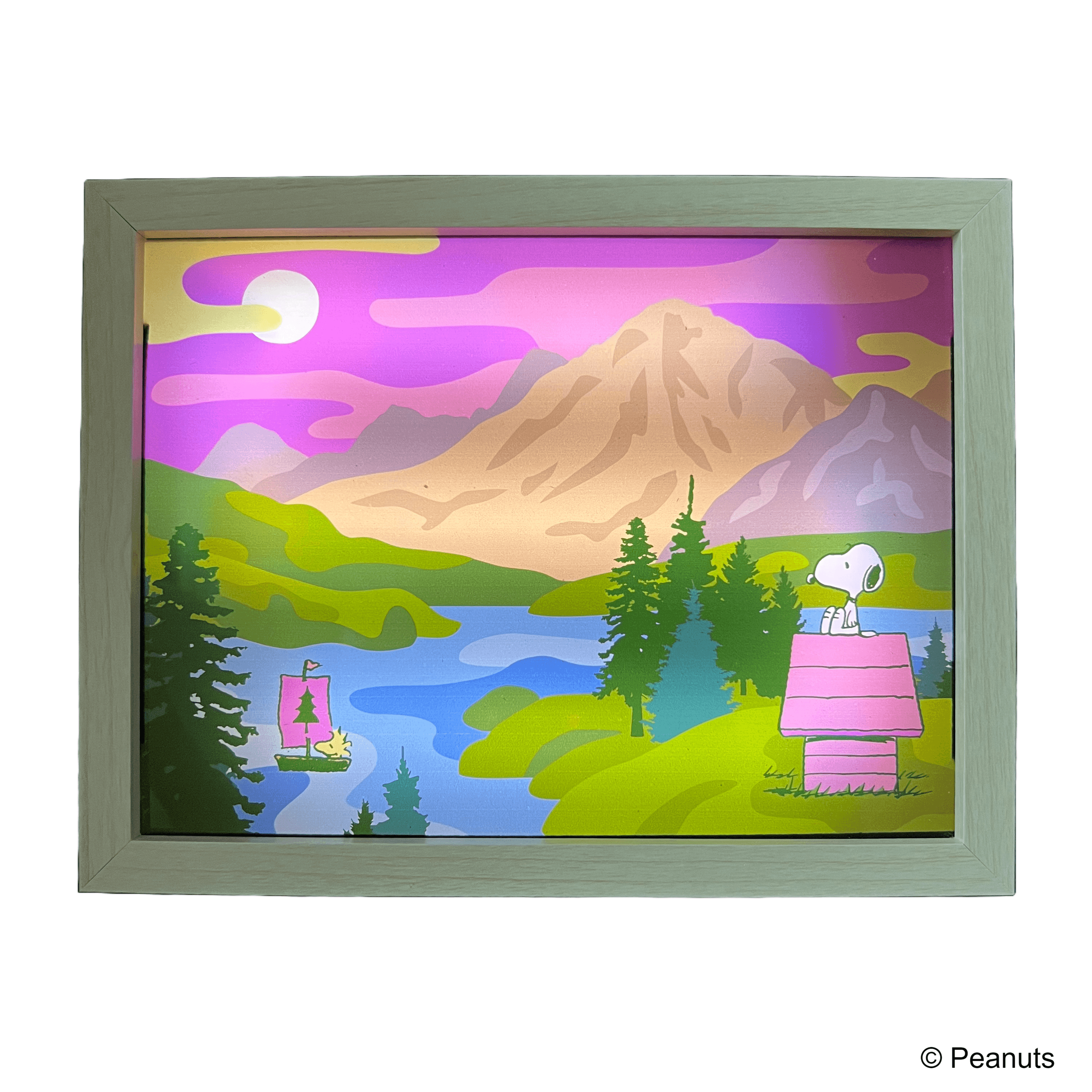 Peanuts - WOW Lightbox Snoopy Red House - KLOSH