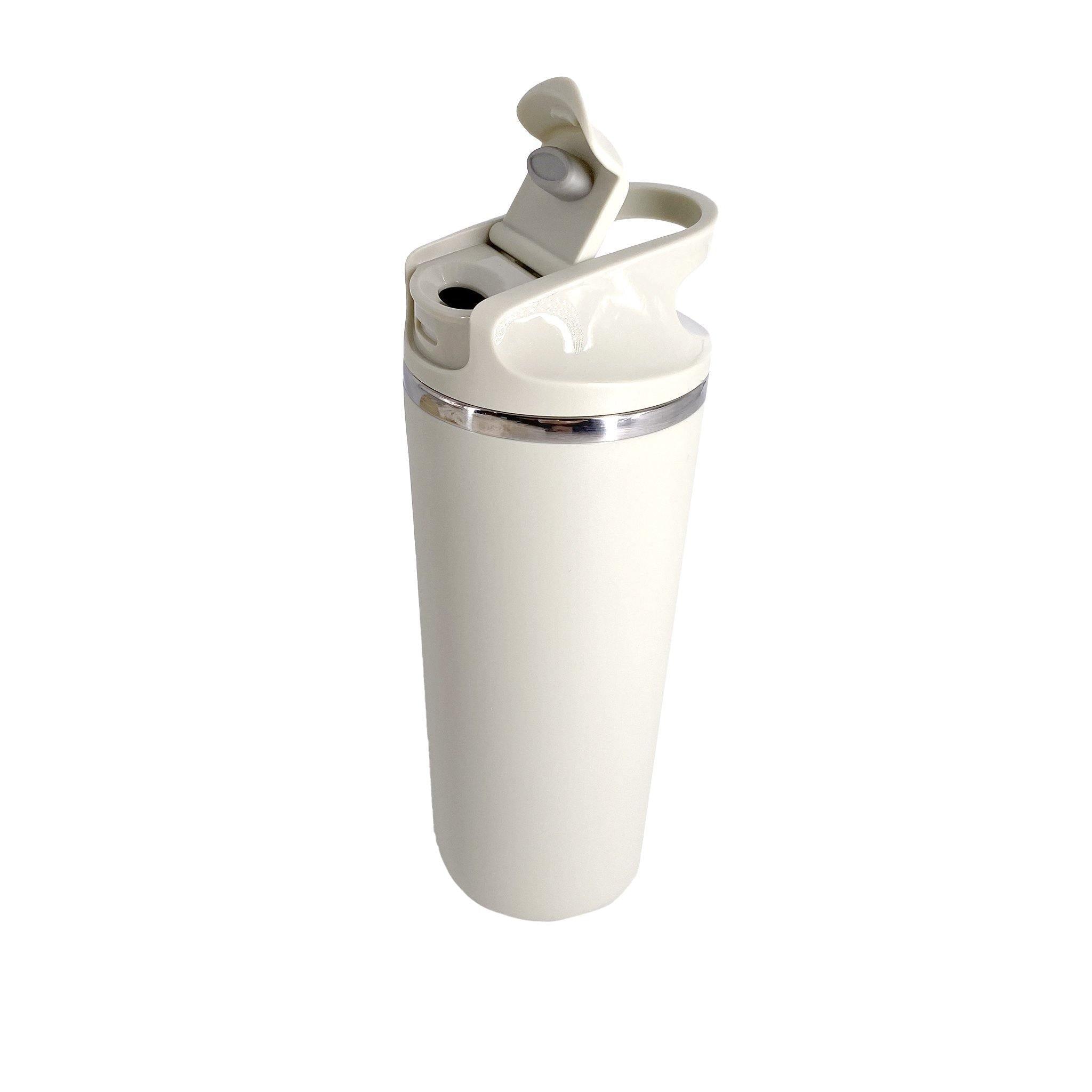 Bottle - Artiart Suction Antelope Bottle White - KLOSH
