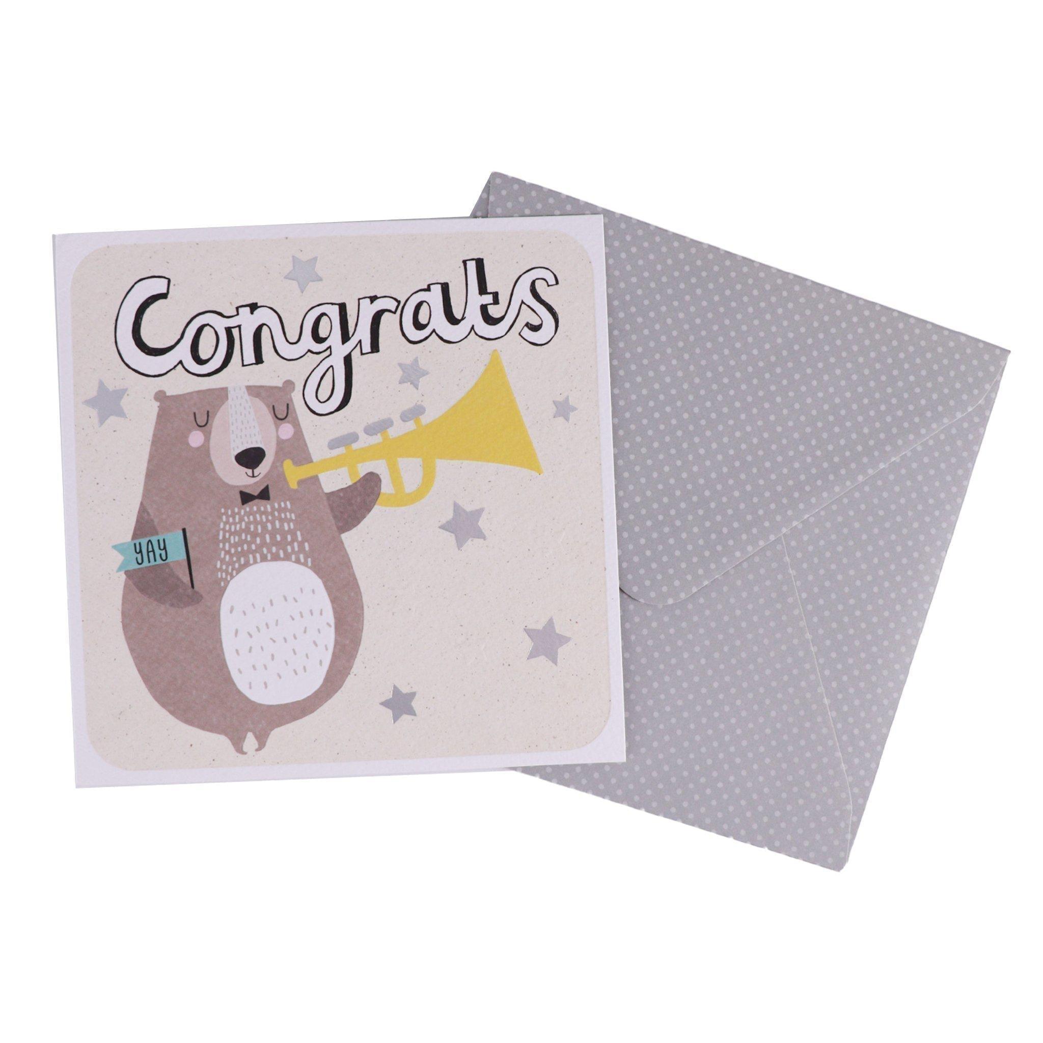 Card - Congrats Bear - KLOSH