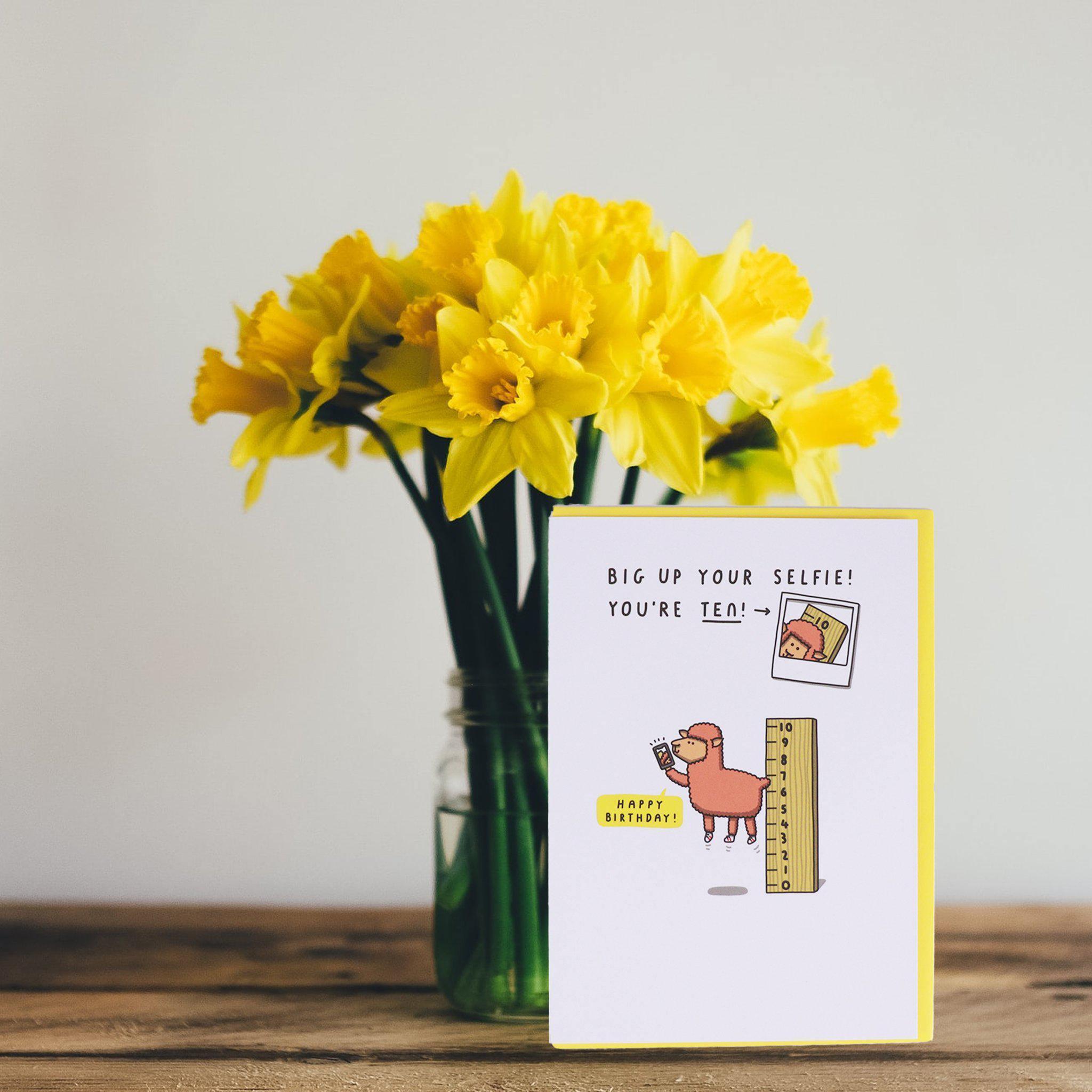 Card - Happy 10th Birthday - KLOSH