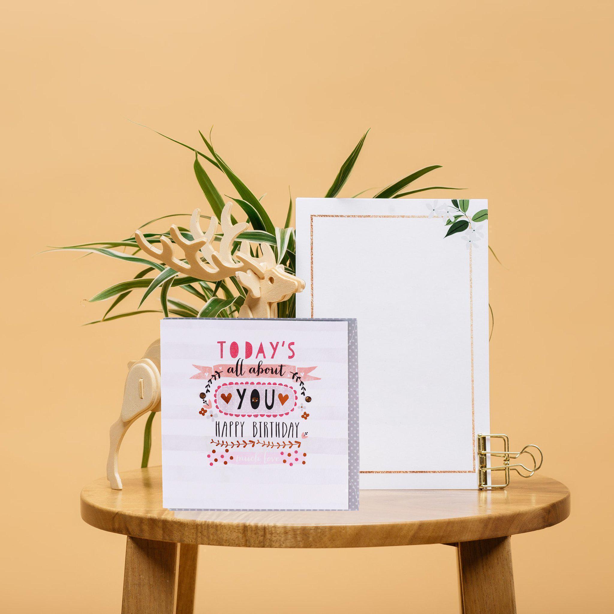 Card - Today's All About You Birthday - KLOSH