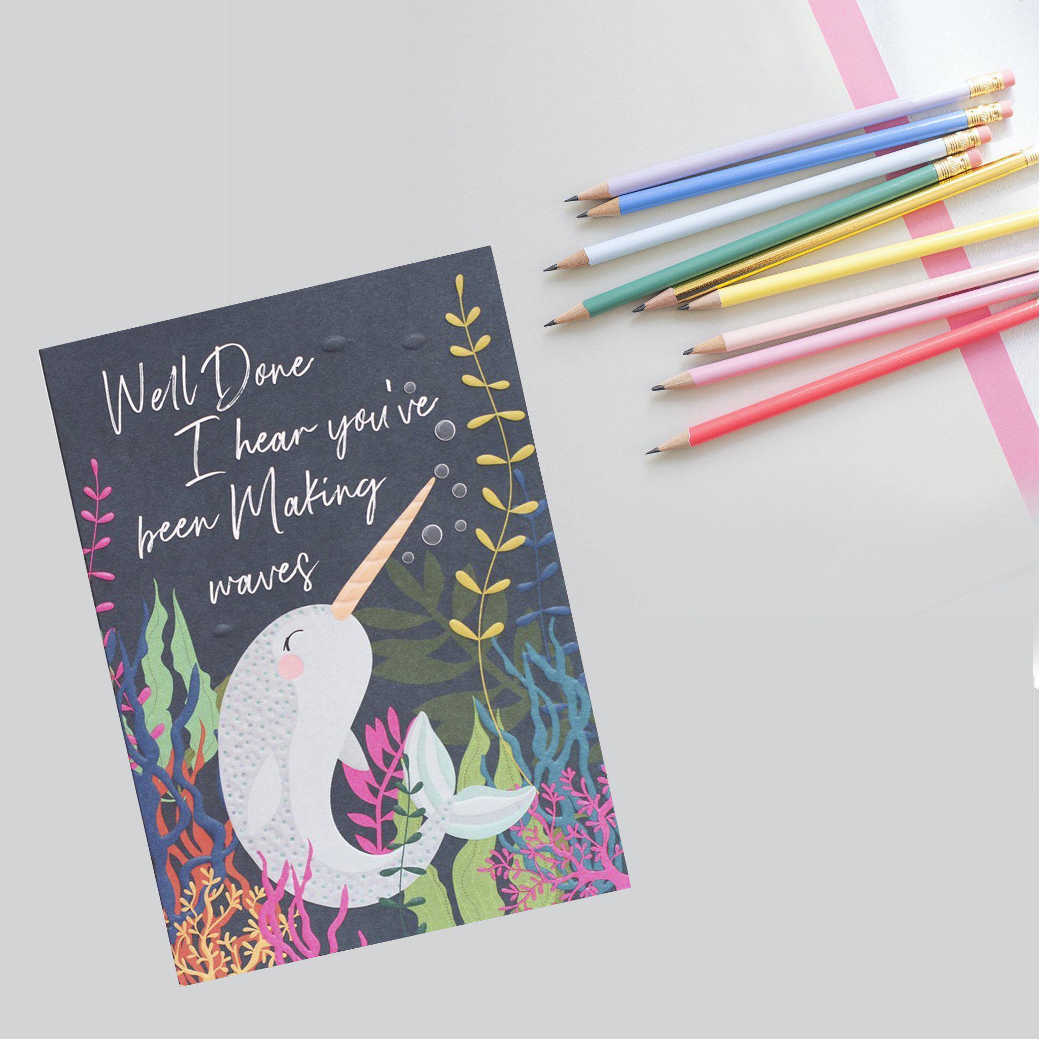Card - Wild Thing Well Done Narwhal - KLOSH
