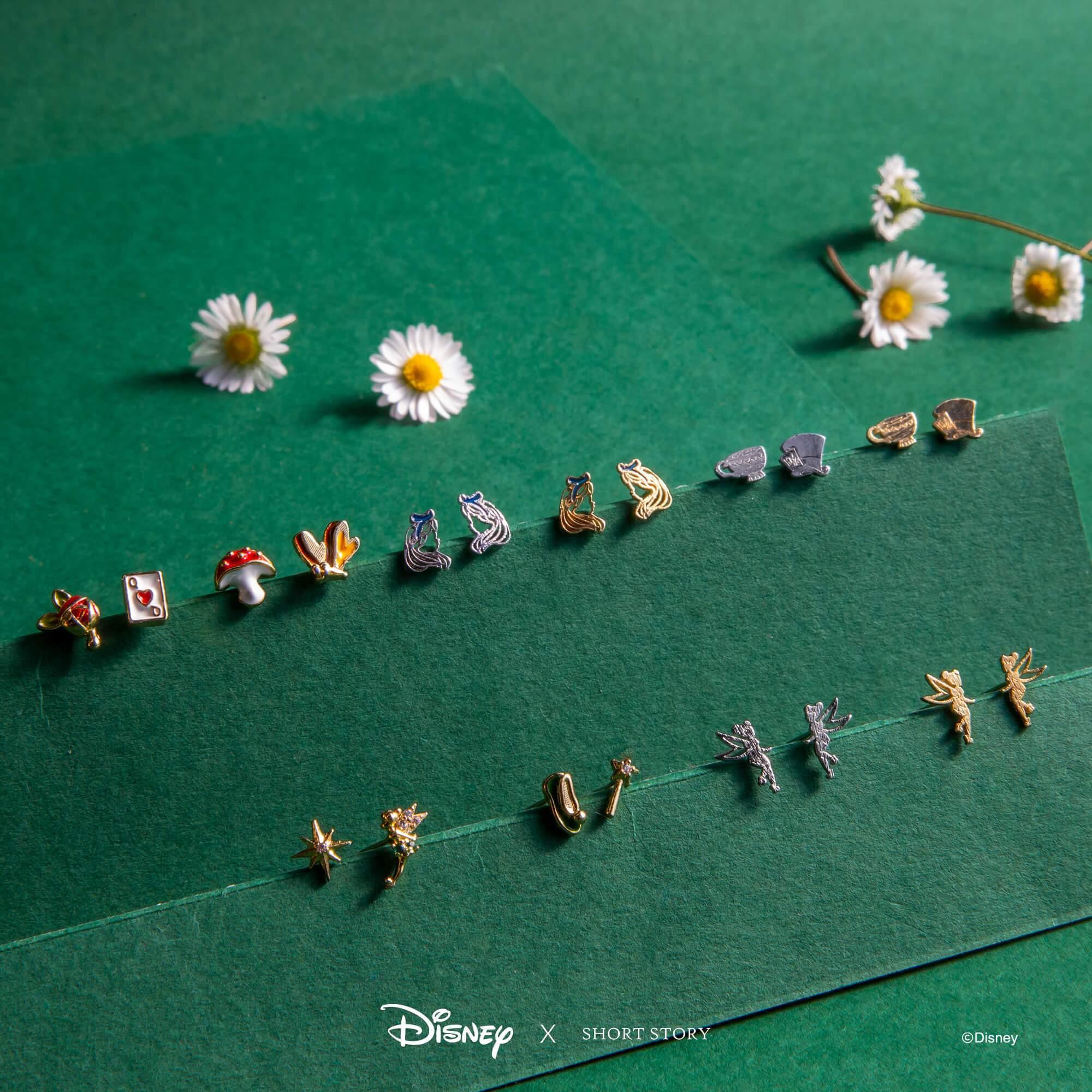 Disney Earring - Diamante Tinkerbell and Star - KLOSH