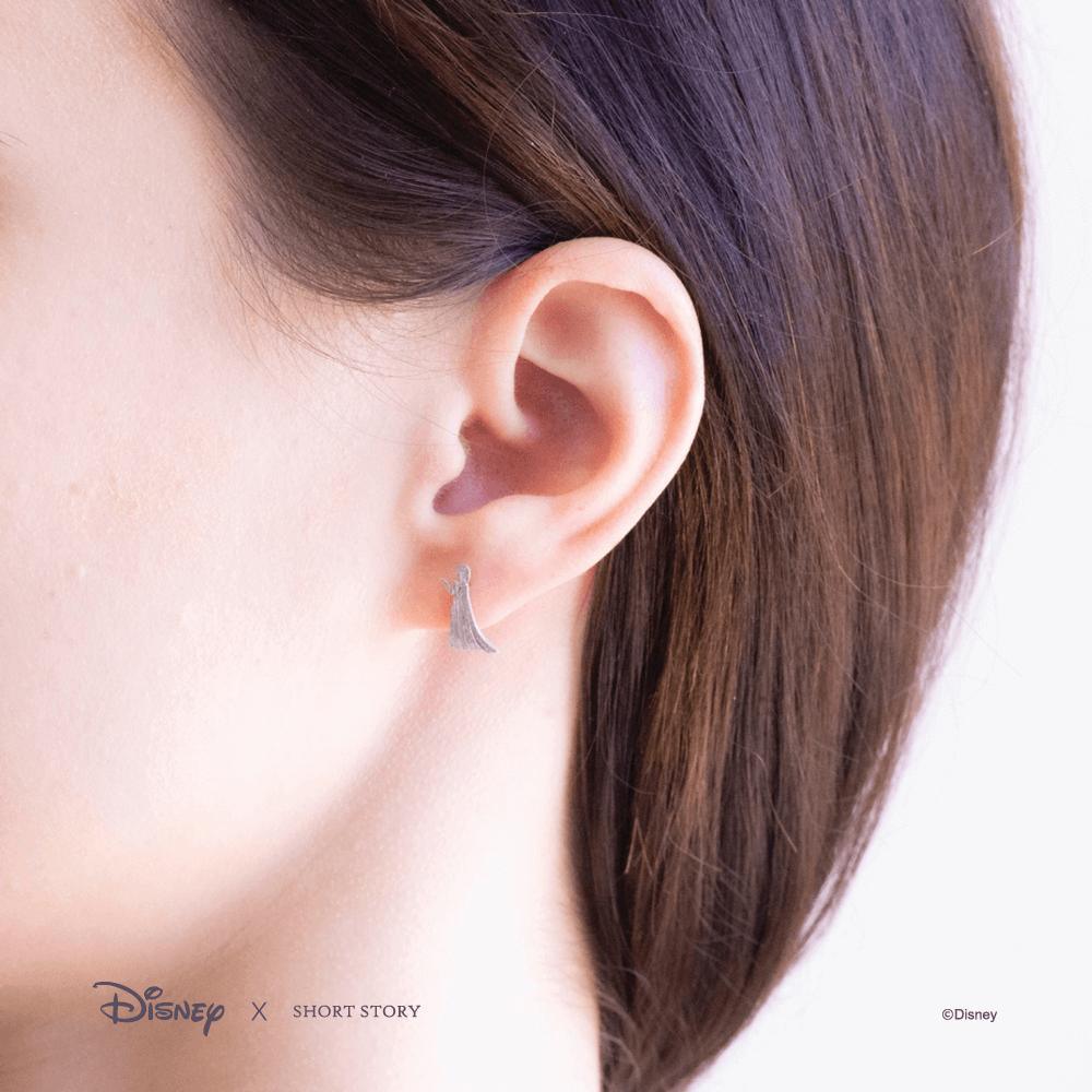 Disney Earring - Elsa Snowflake Silver - KLOSH