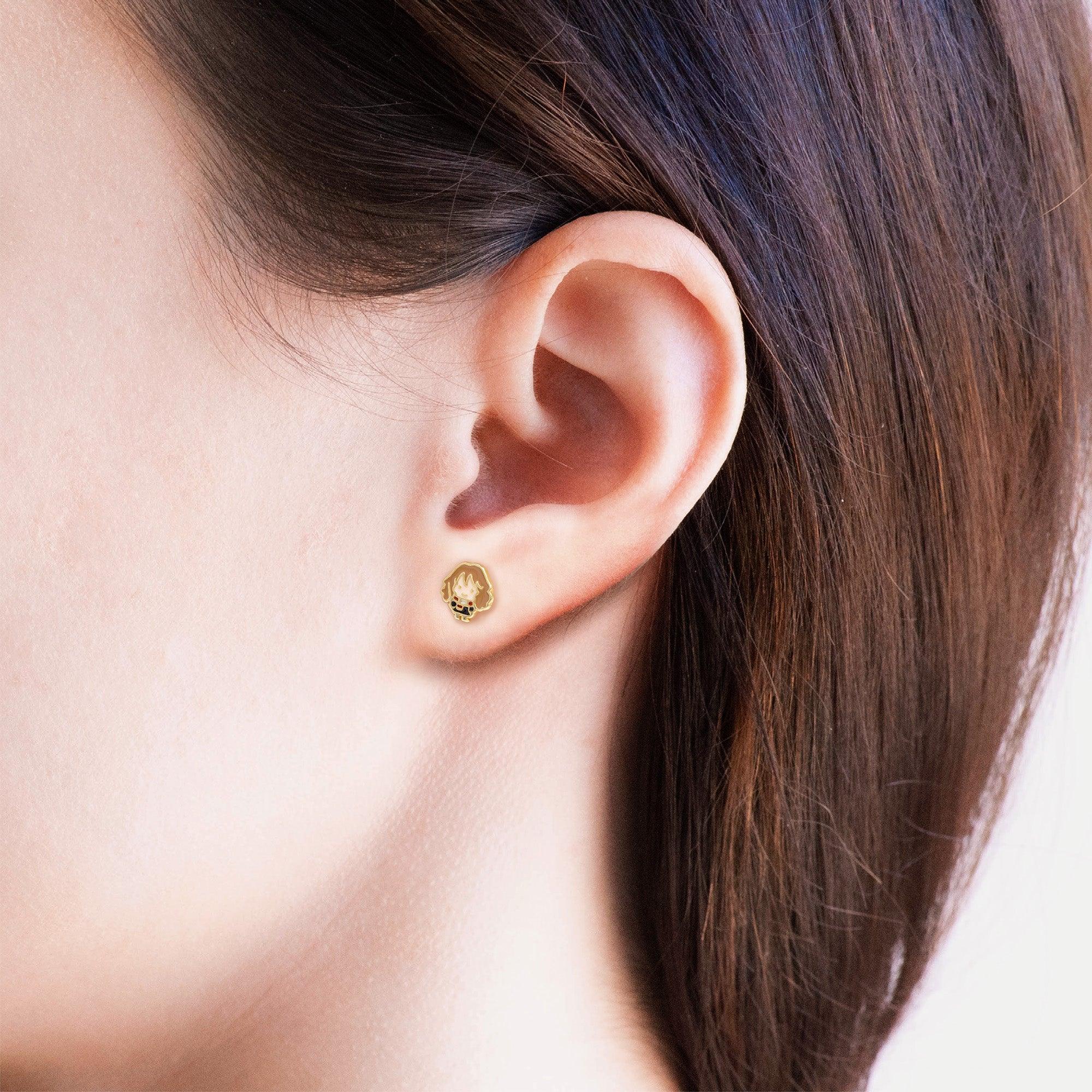 Harry Potter Earring - Epoxy Ron & Hermione - KLOSH