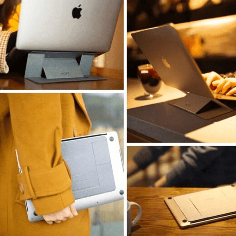 Laptop Stand - Allocacoc MOFT (Pink) - KLOSH