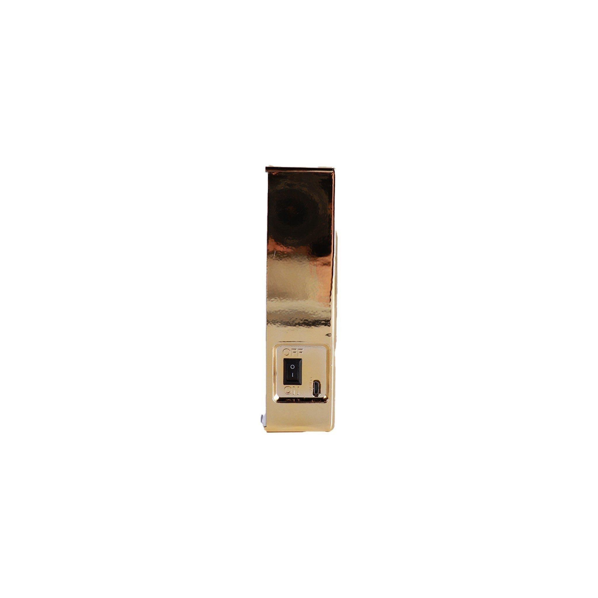 Light Box - Gold/Rose Gold/Black A5 Message - KLOSH