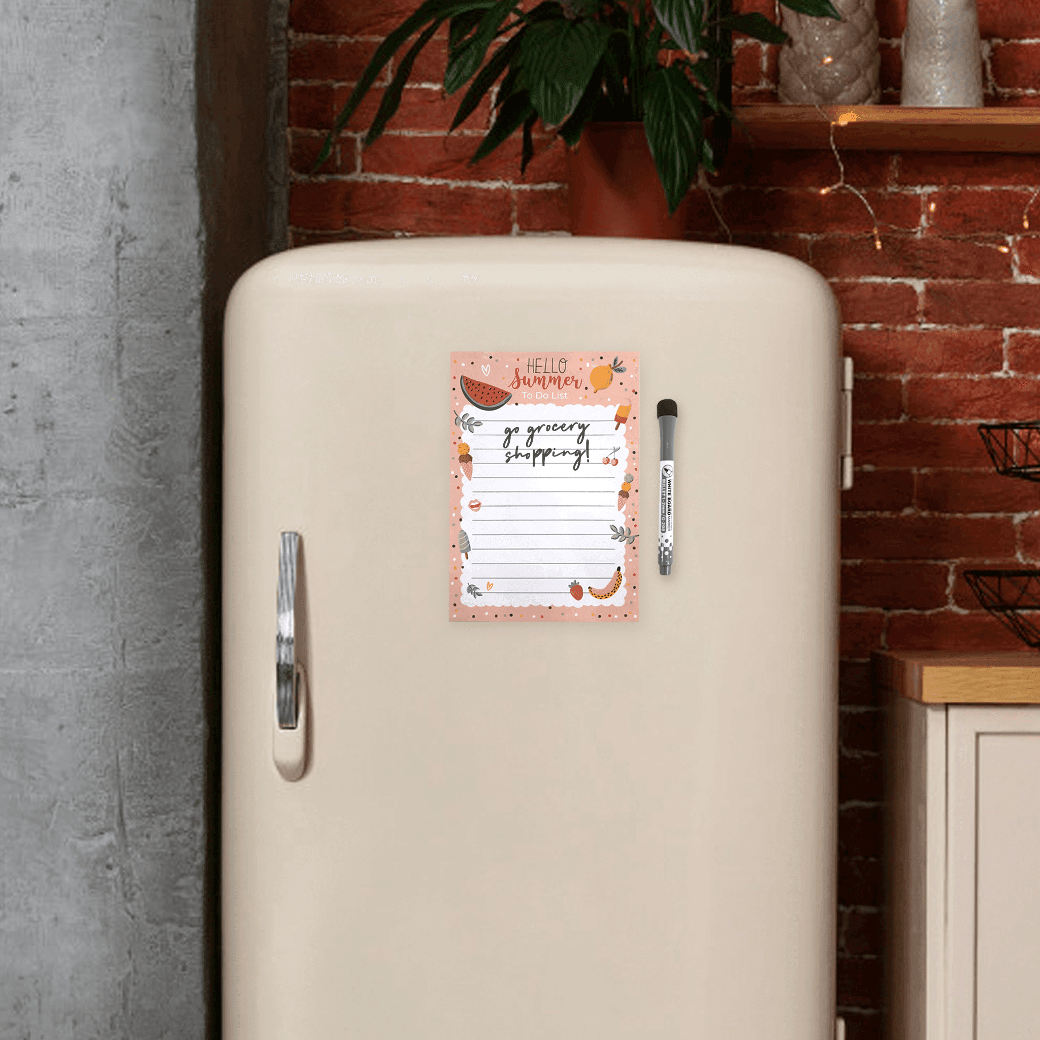 Magnetic Planner - A5 Hello Summer To Do List - KLOSH