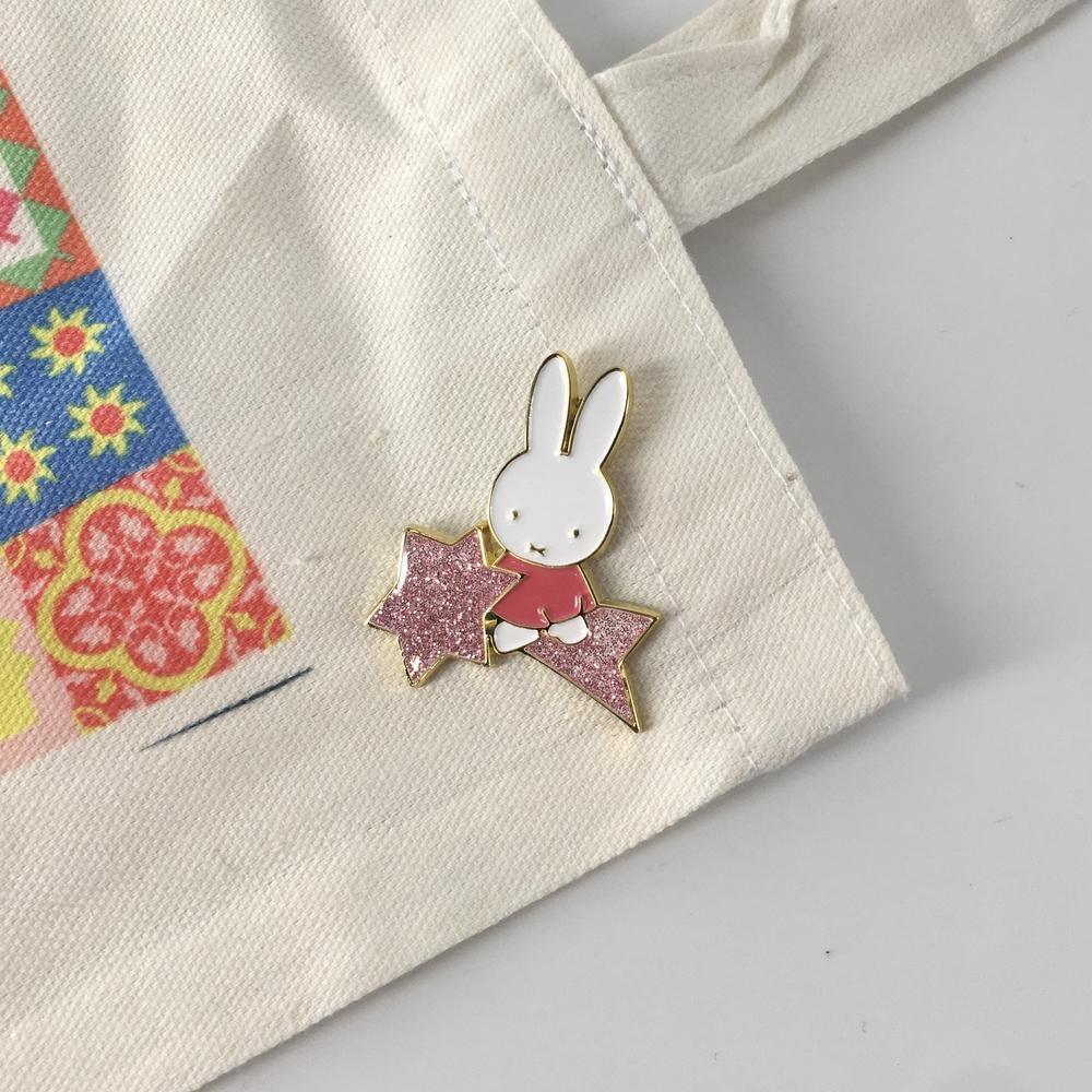 Miffy - Glittery Star Pin - KLOSH