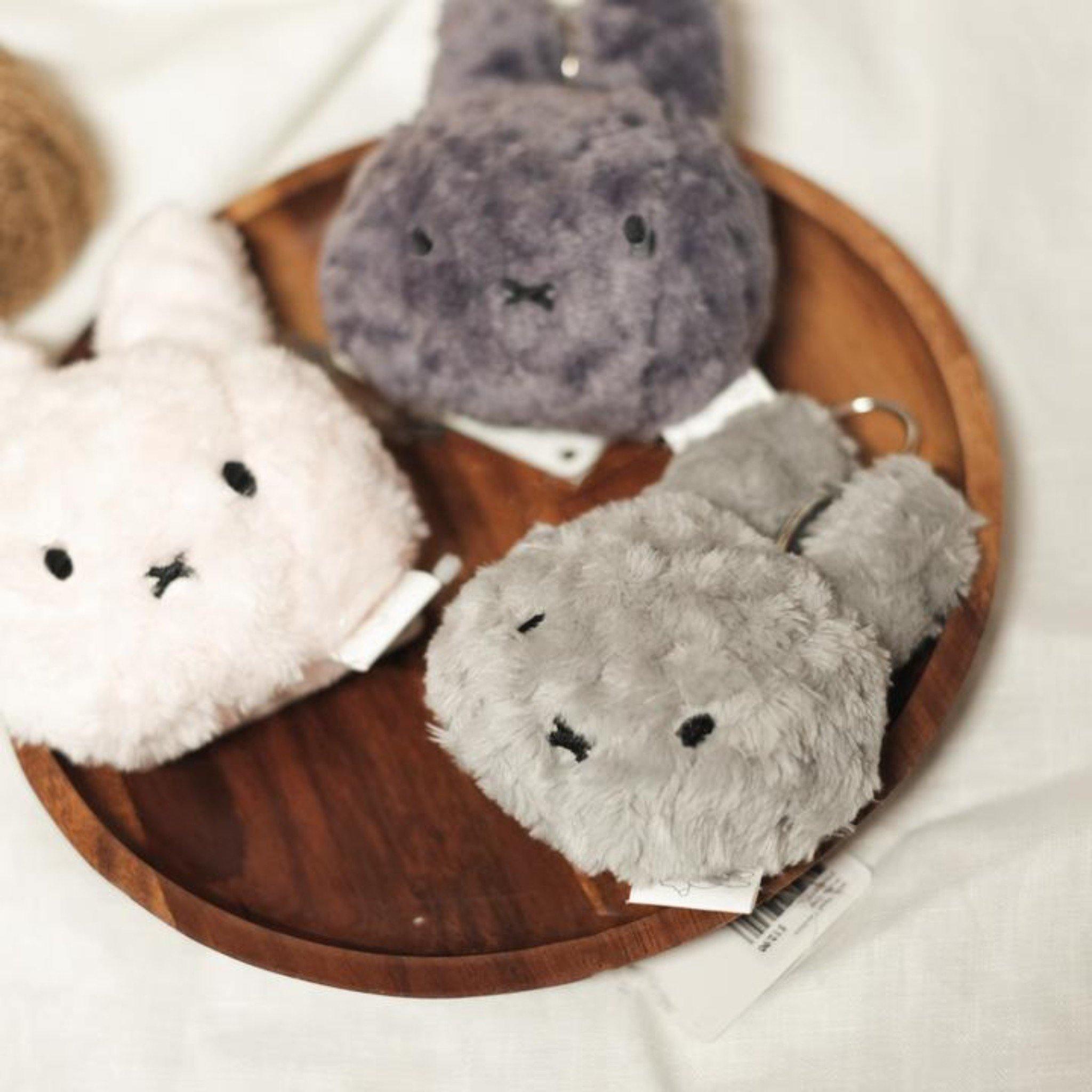 Miffy - Head Keychain Waffle Grey - KLOSH