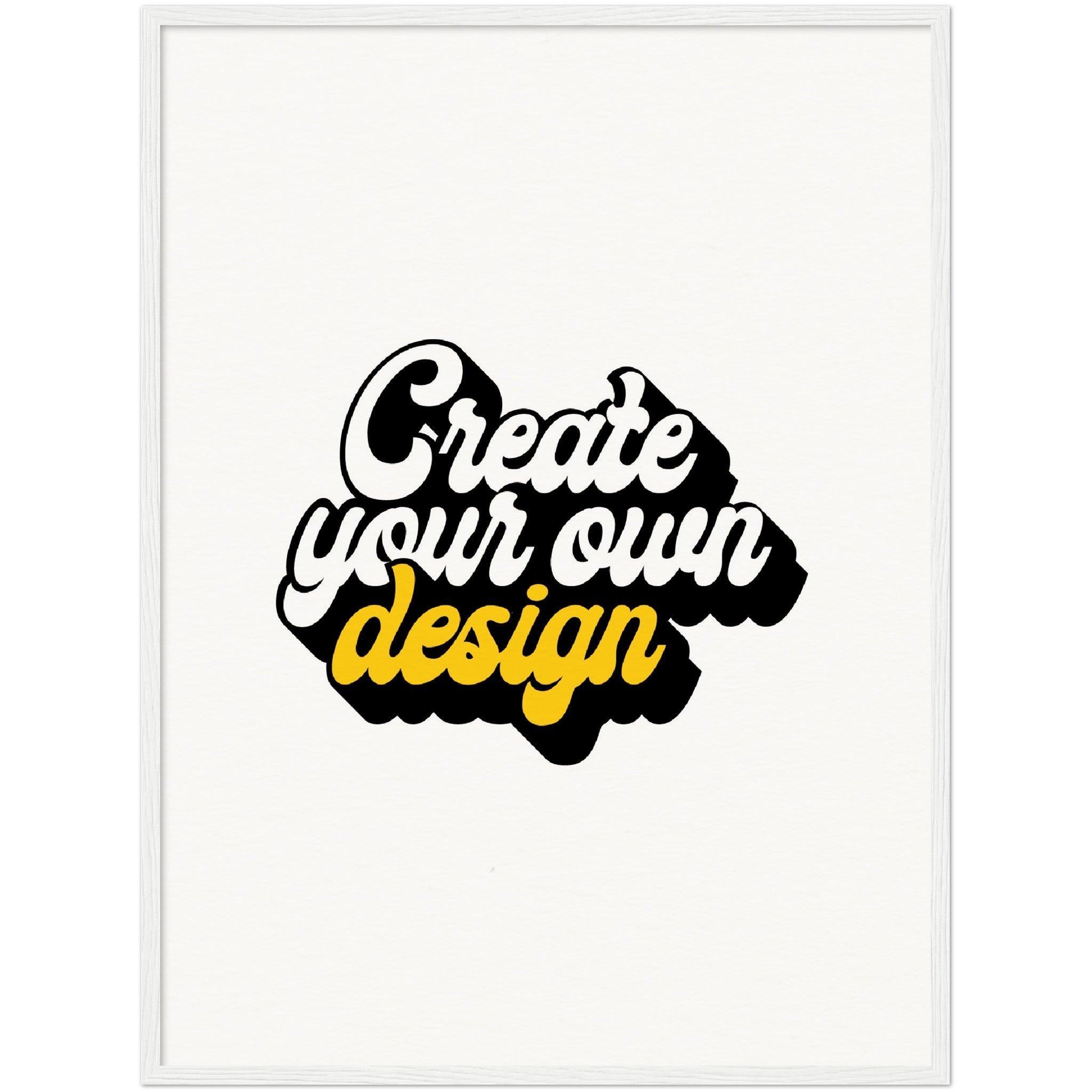 Museum-Quality Matte Paper Wooden Framed Poster - KLOSH