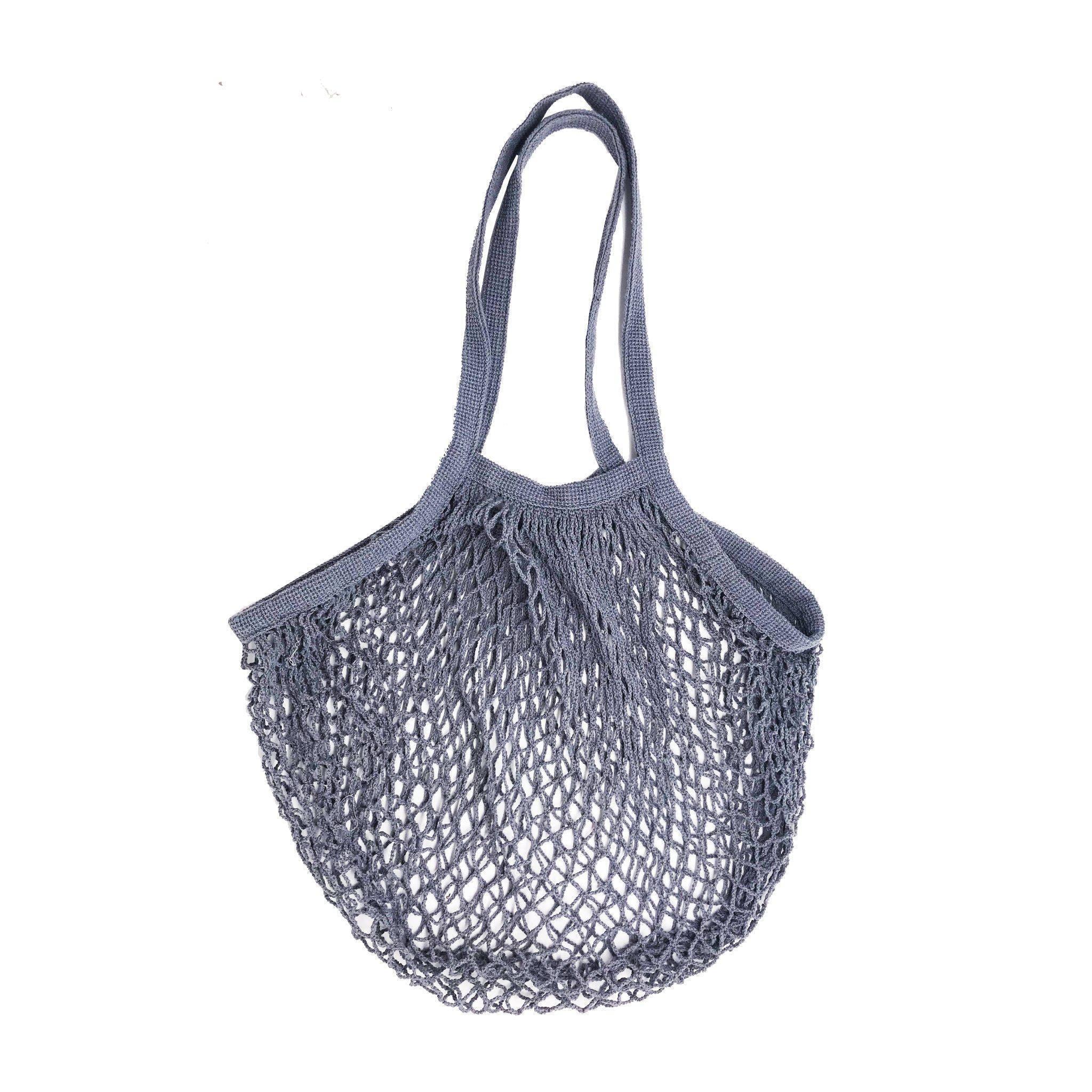 Organic Eco Cotton Mesh Shopping Bag - Multi Colours - KLOSH