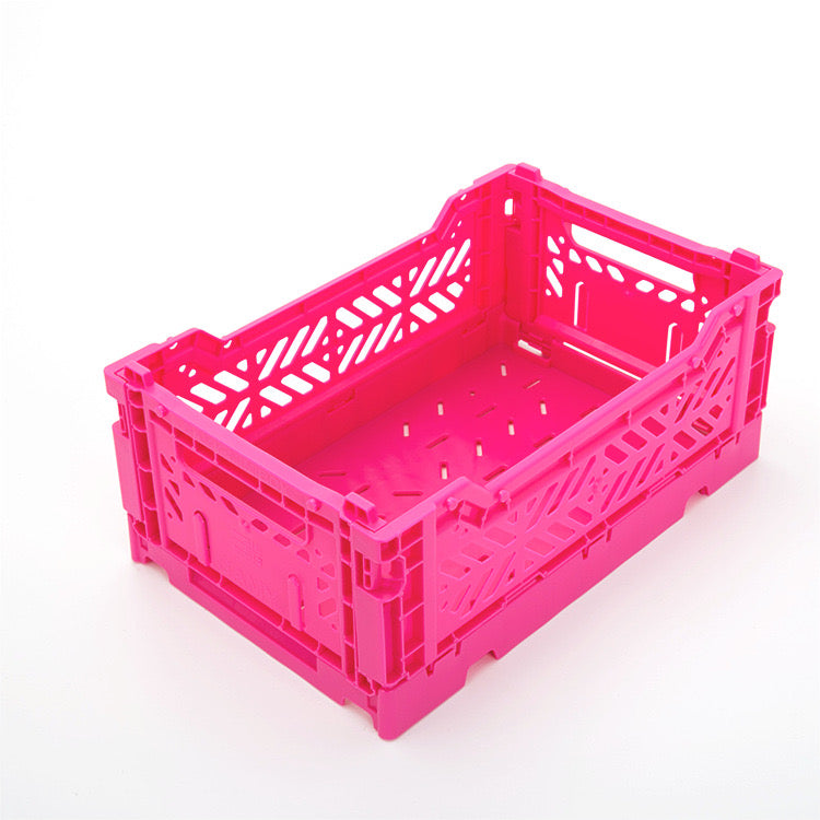 Foldable Storage Crate Double Handles Large - KLOSH