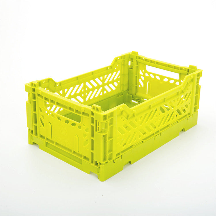 Foldable Storage Crate Double Handles Large - KLOSH