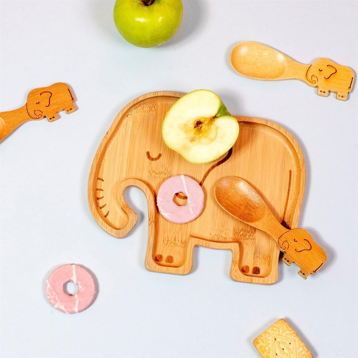 Bamboo Plate - Elephant - KLOSH