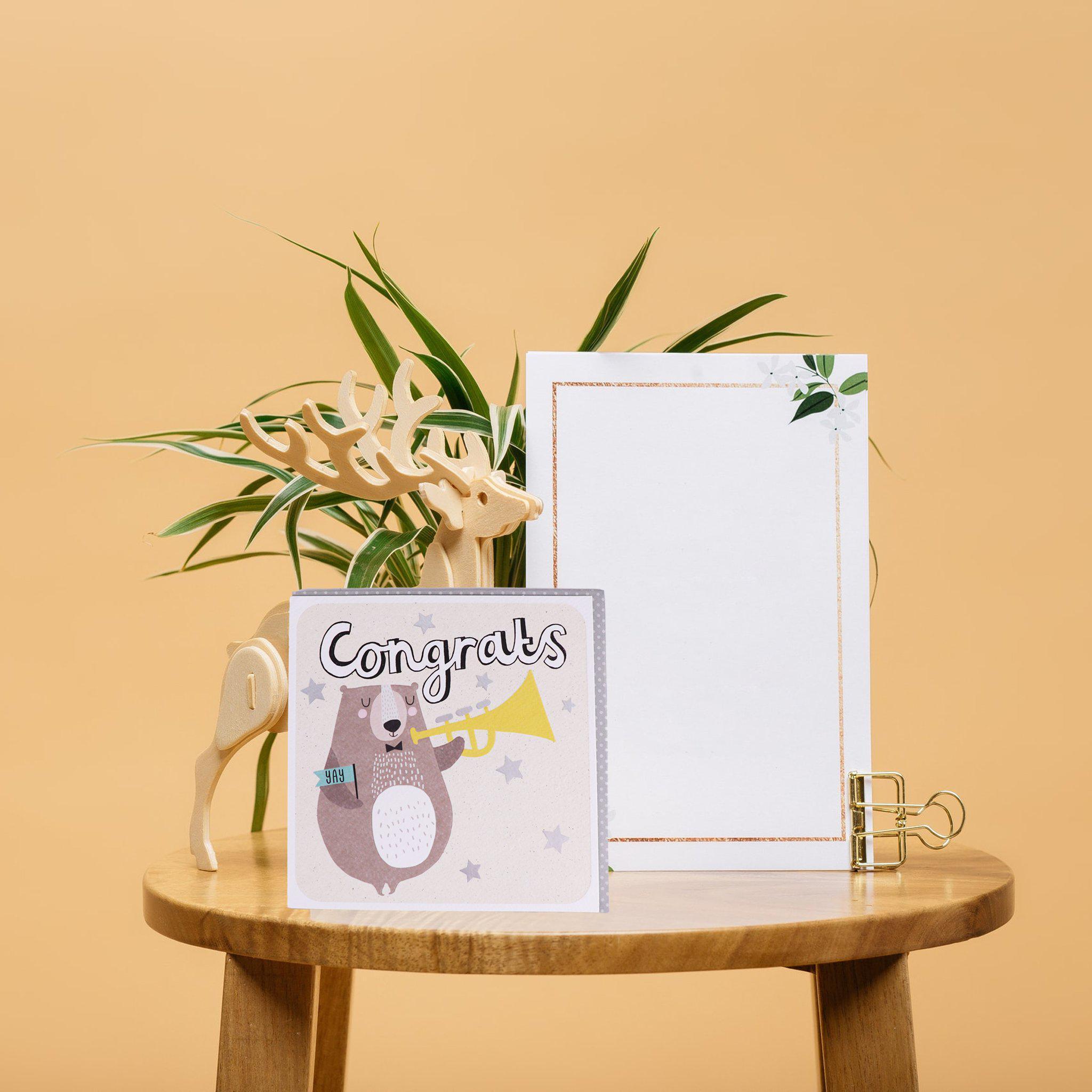 Card - Congrats Bear - KLOSH