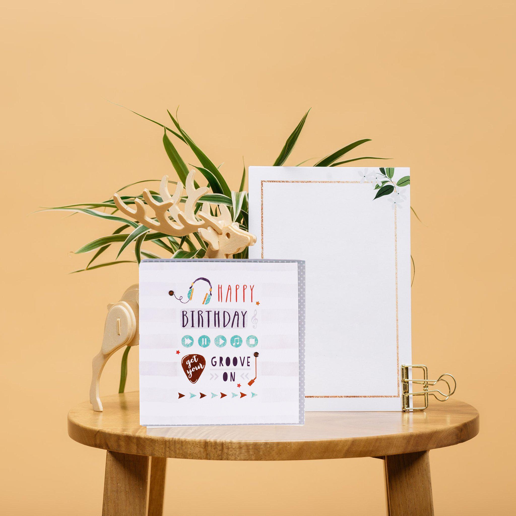Card - Get Your Groove On Birthday - KLOSH