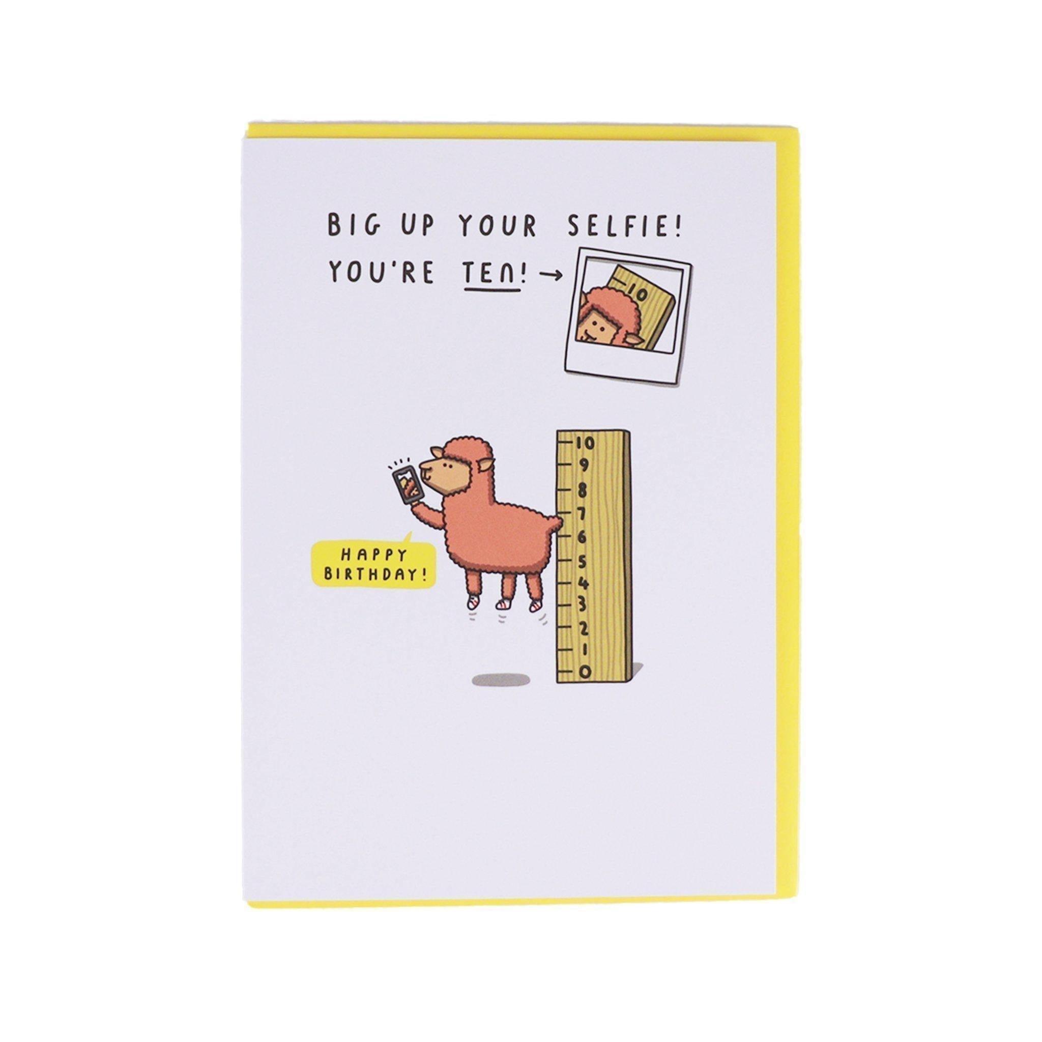 Card - Happy 10th Birthday - KLOSH