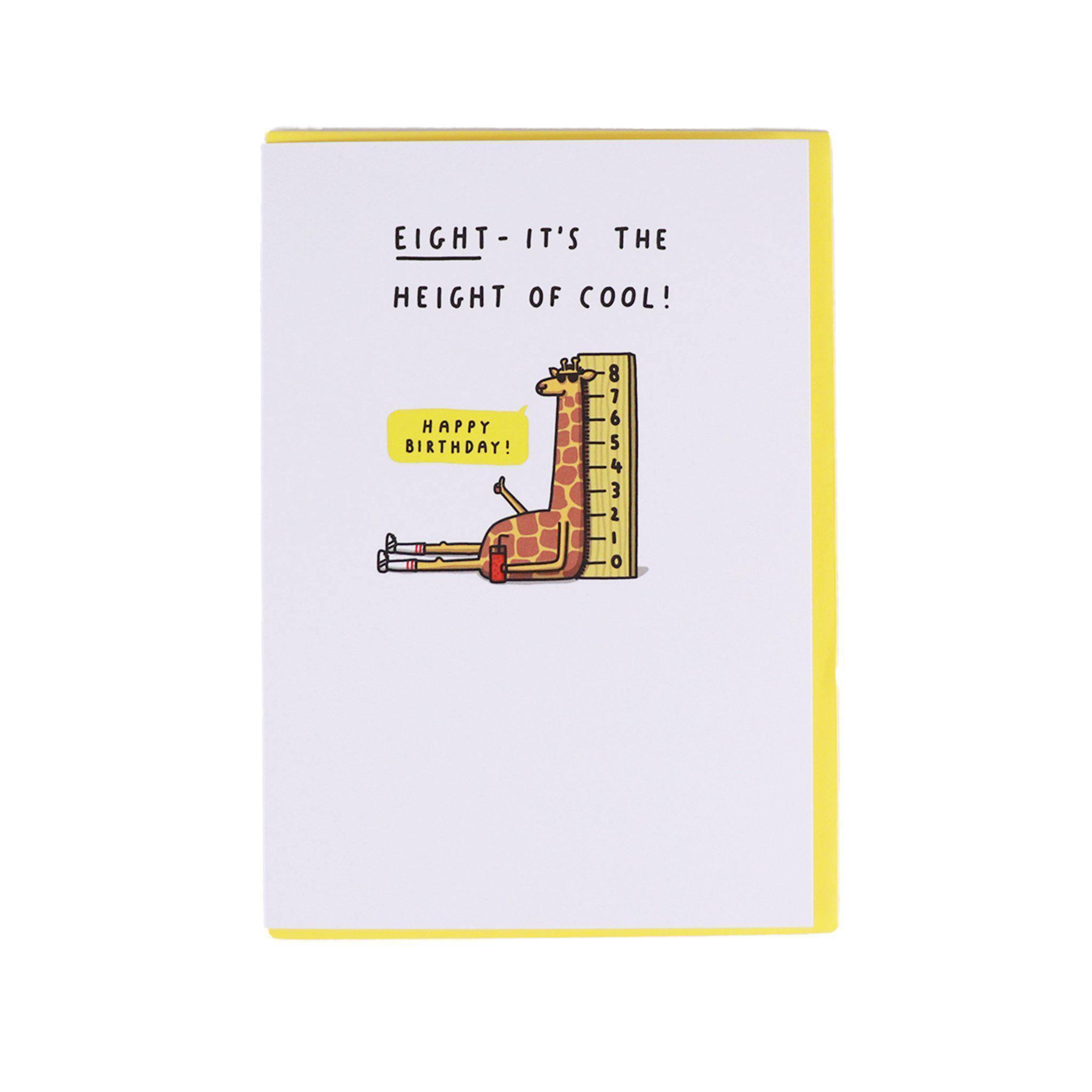 Card - Happy 8th Birthday - KLOSH
