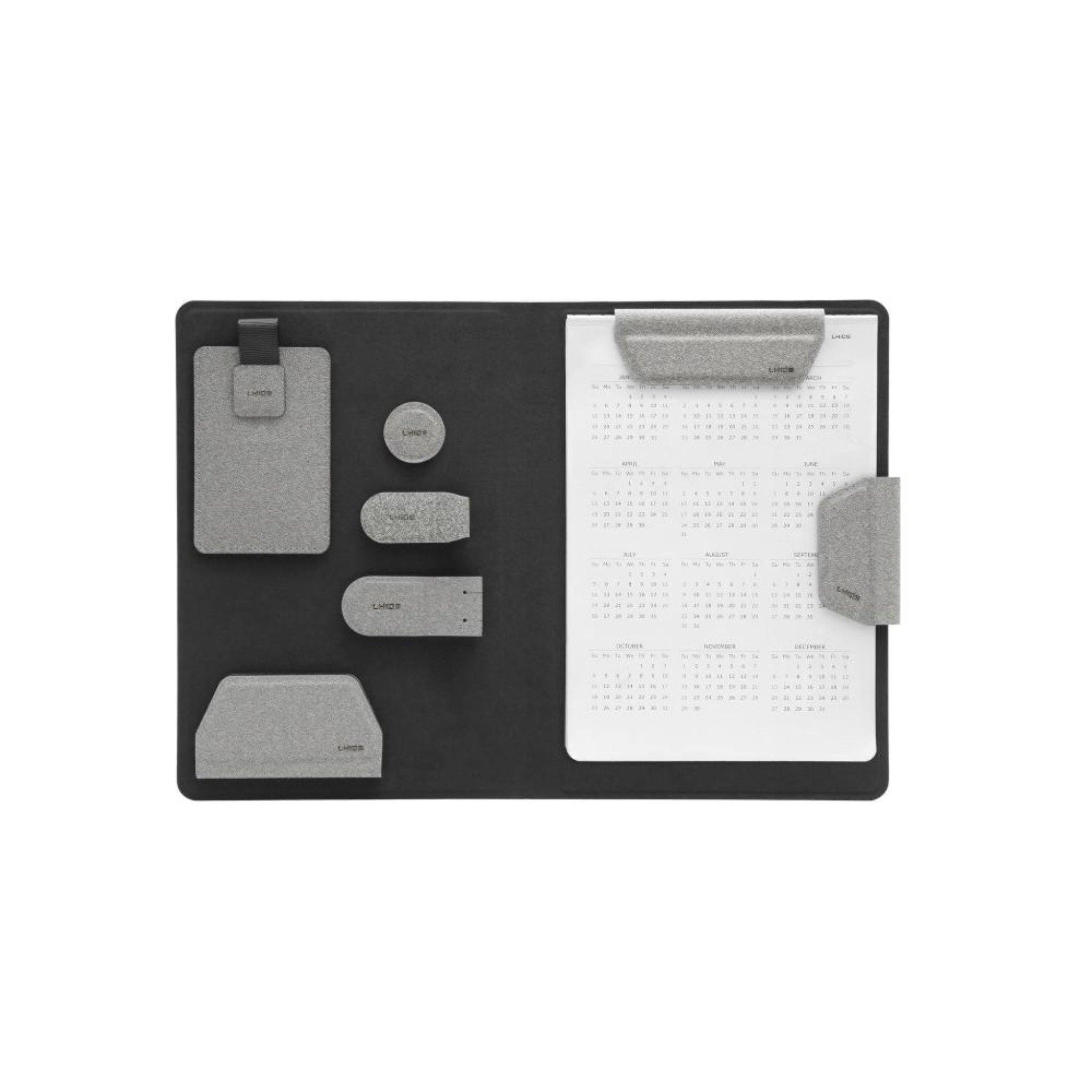 Desk Organiser - MagEasy Folio in Dark Grey - KLOSH
