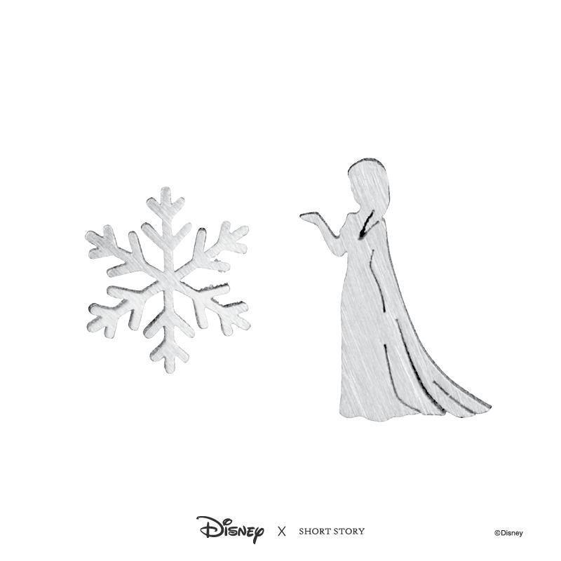 Disney Earring - Elsa Snowflake Gold - KLOSH
