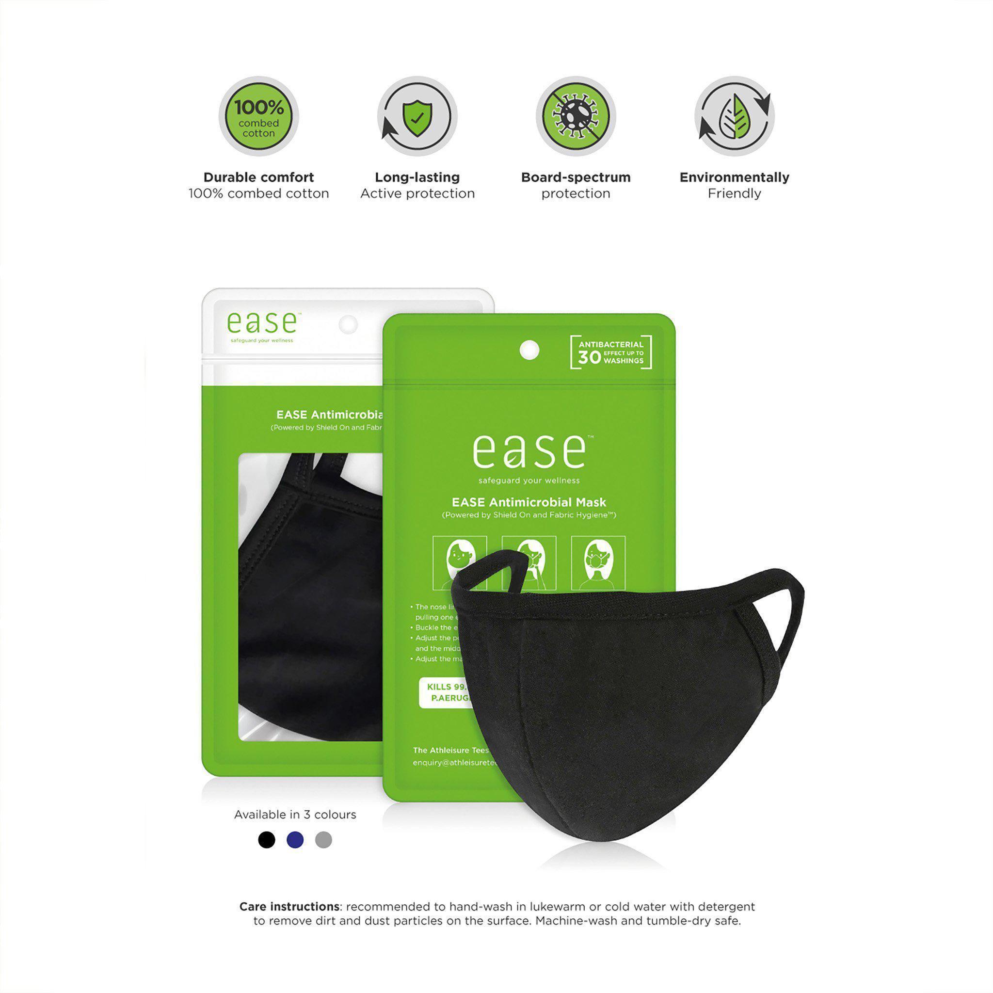 EASE - Antimicrobial Reusable Face Mask - KLOSH