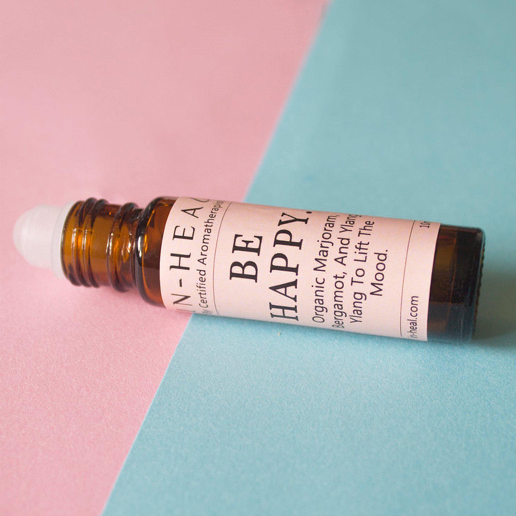 Hand Craft Aromatherapy Roll On - Be Happy  - KLOSH