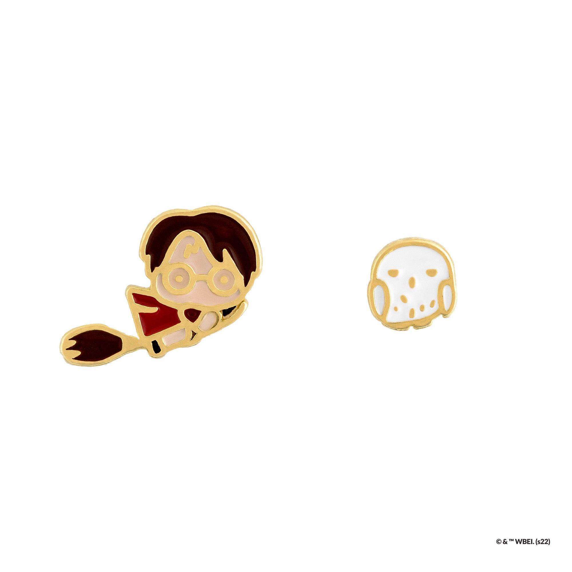 Harry Potter Earring - Epoxy Harry & Hedwig - KLOSH