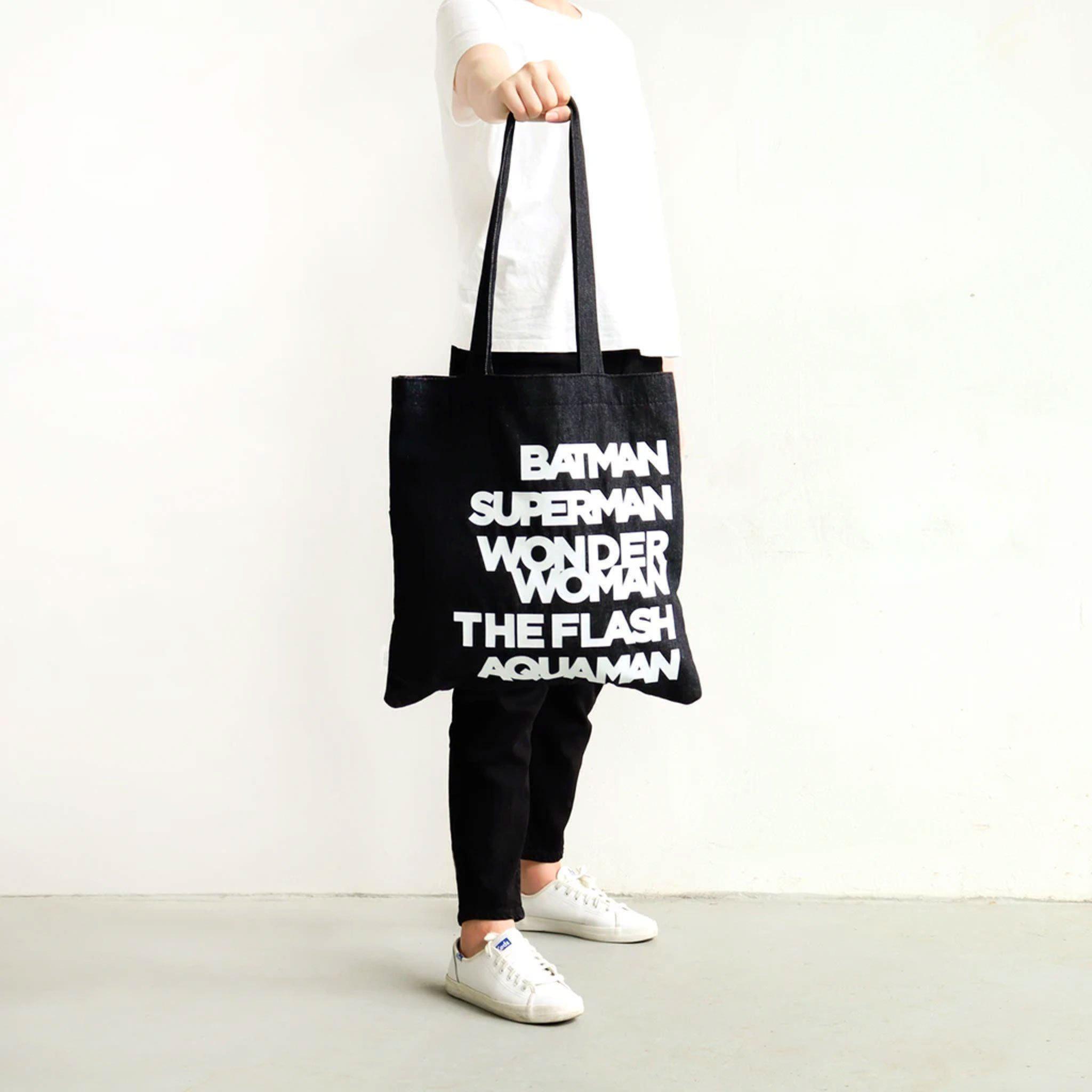 Justice League - Denim Tote Bag - KLOSH