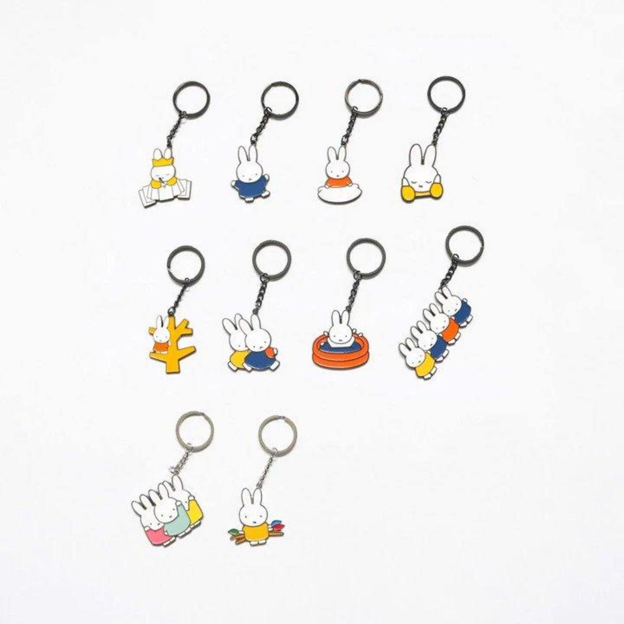 Miffy - Enamel Keychain - Dance - KLOSH