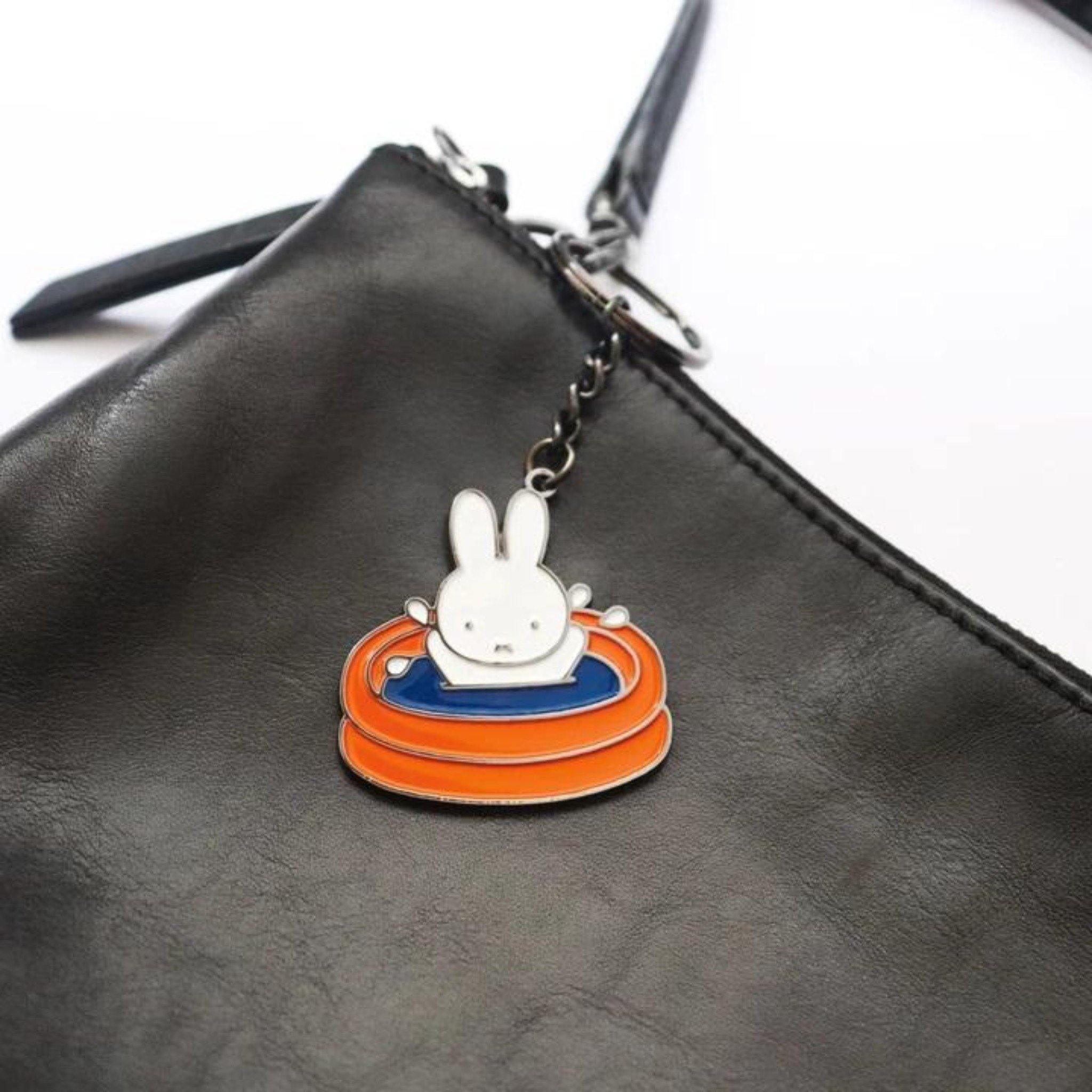 Miffy - Enamel Keychain - Swim - KLOSH