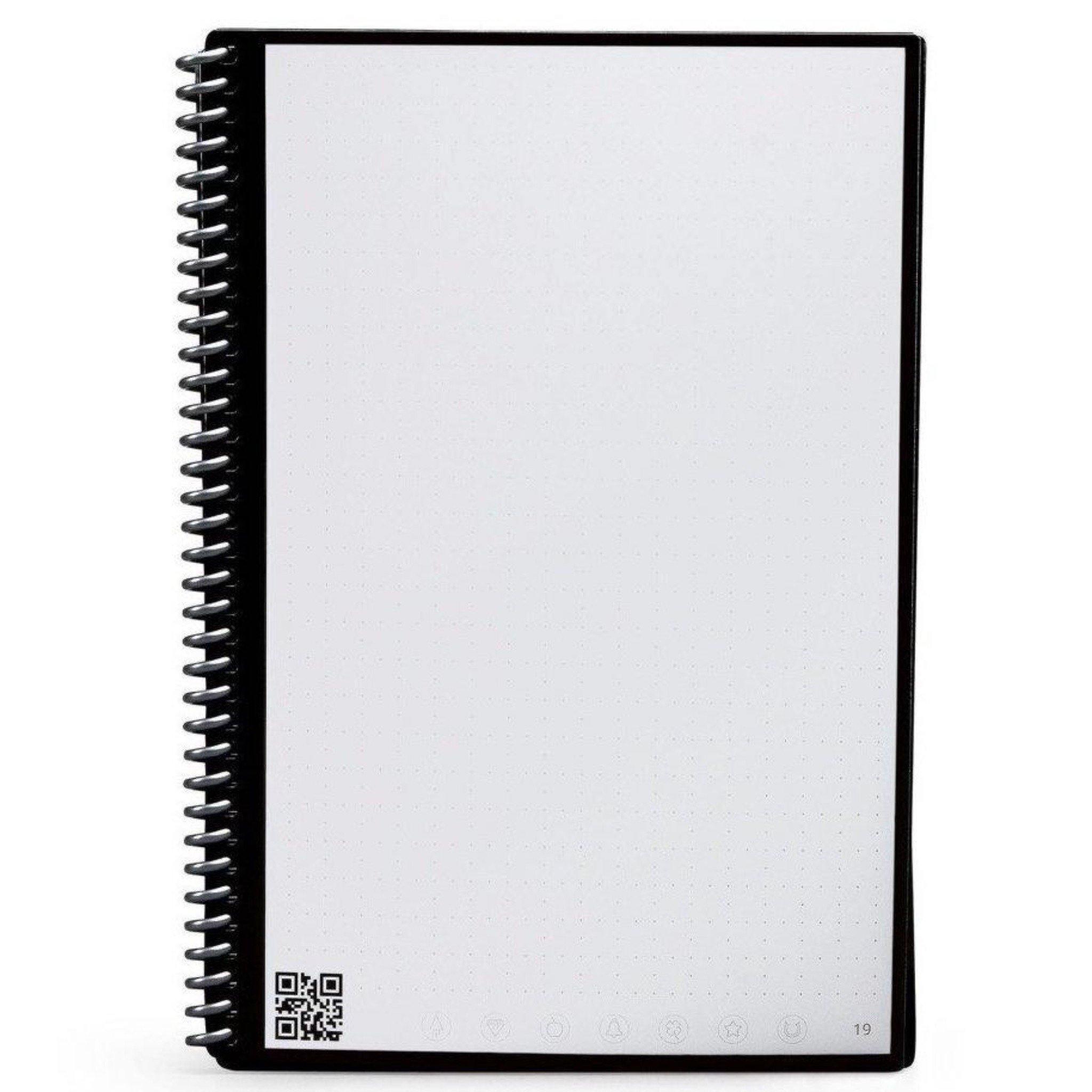 Notebook - Rocketbook Everlast Letter A4 in Black - KLOSH