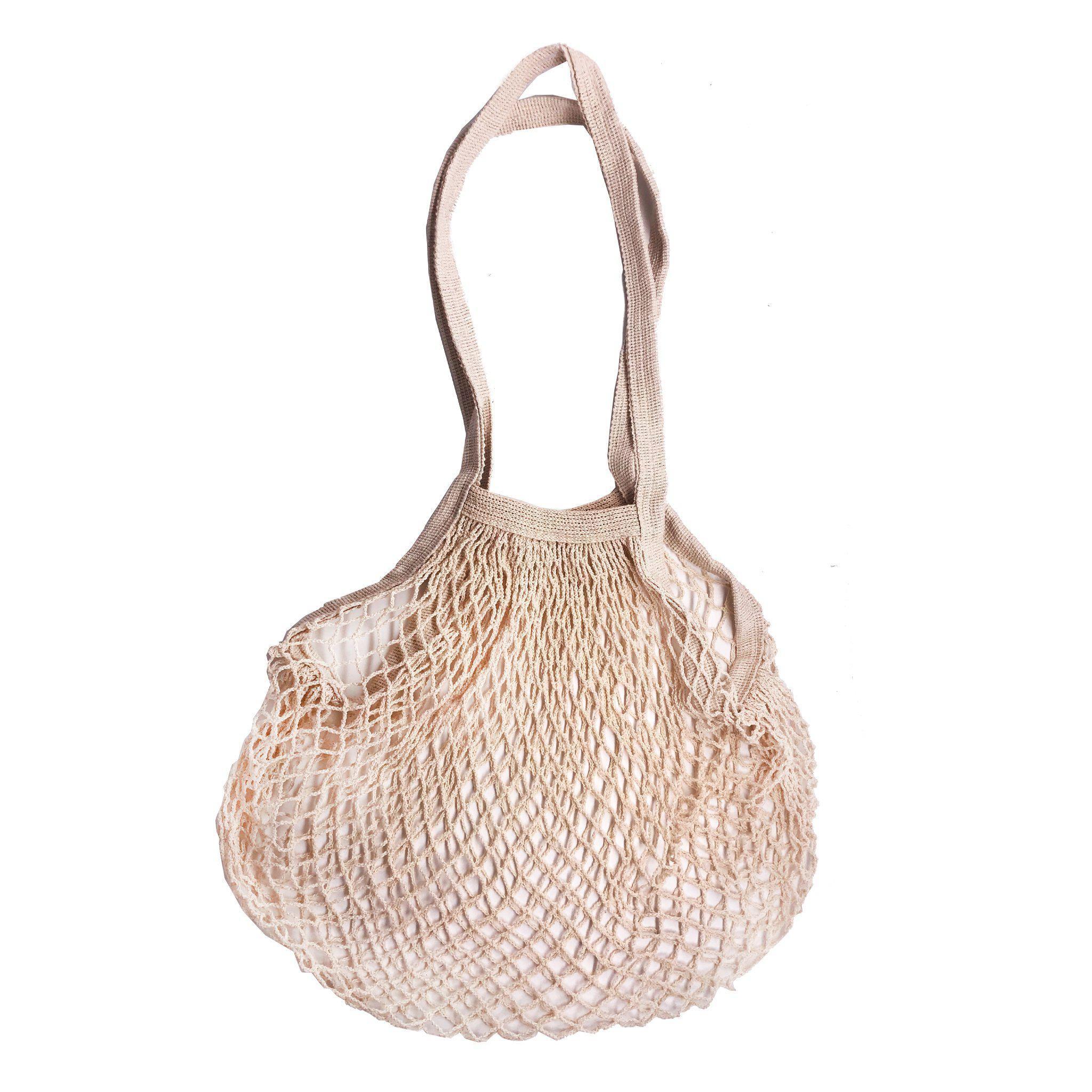 Organic Eco Cotton Mesh Shopping Bag - Multi Colours - KLOSH