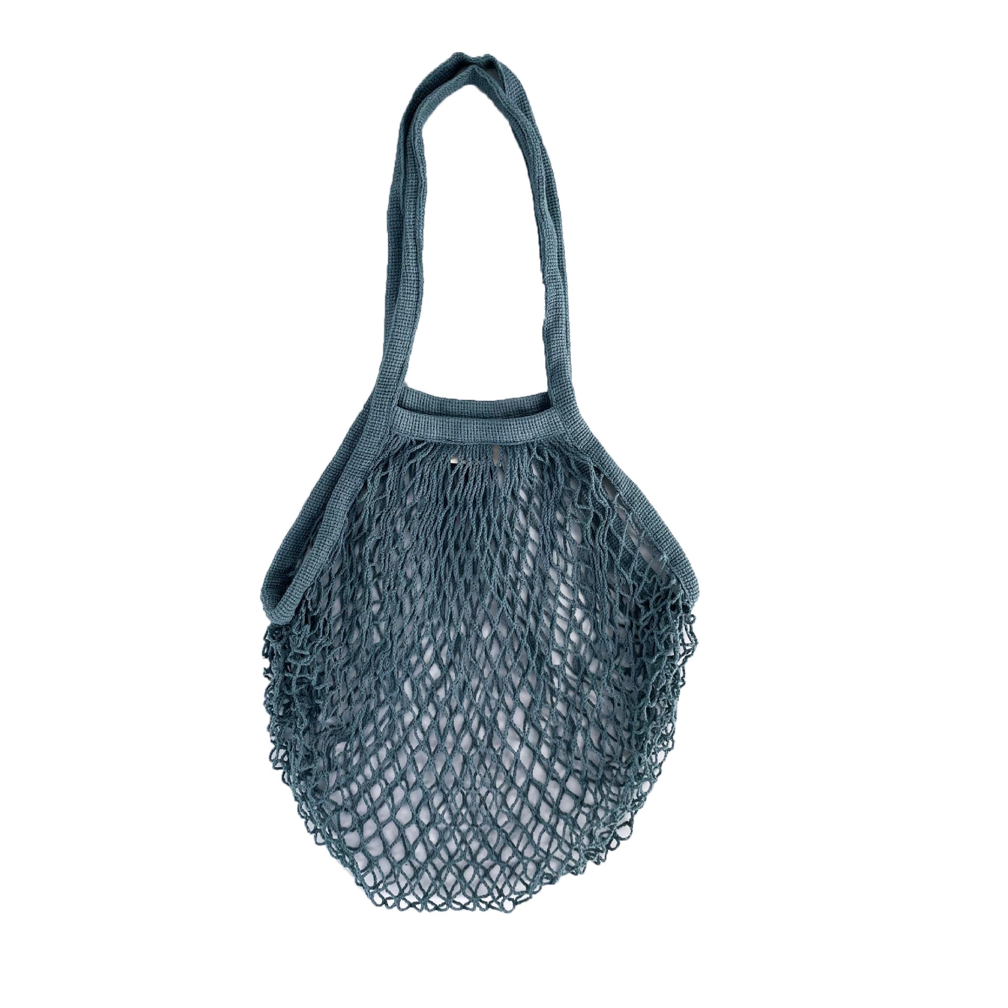 Organic Eco Cotton Mesh Shopping Bag - Multi Colours - KLOSH