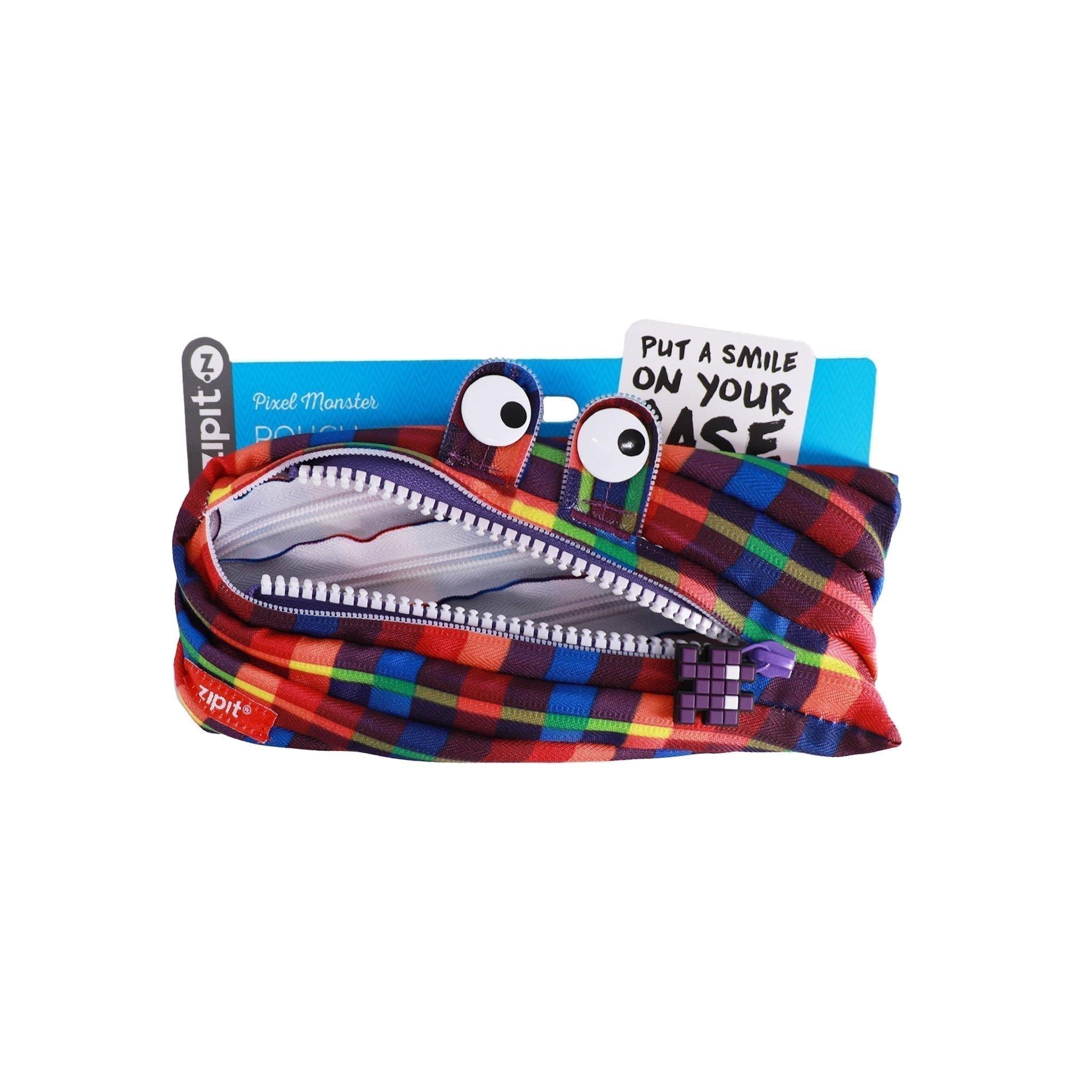 Pouches - Pixel Monster Purple - KLOSH