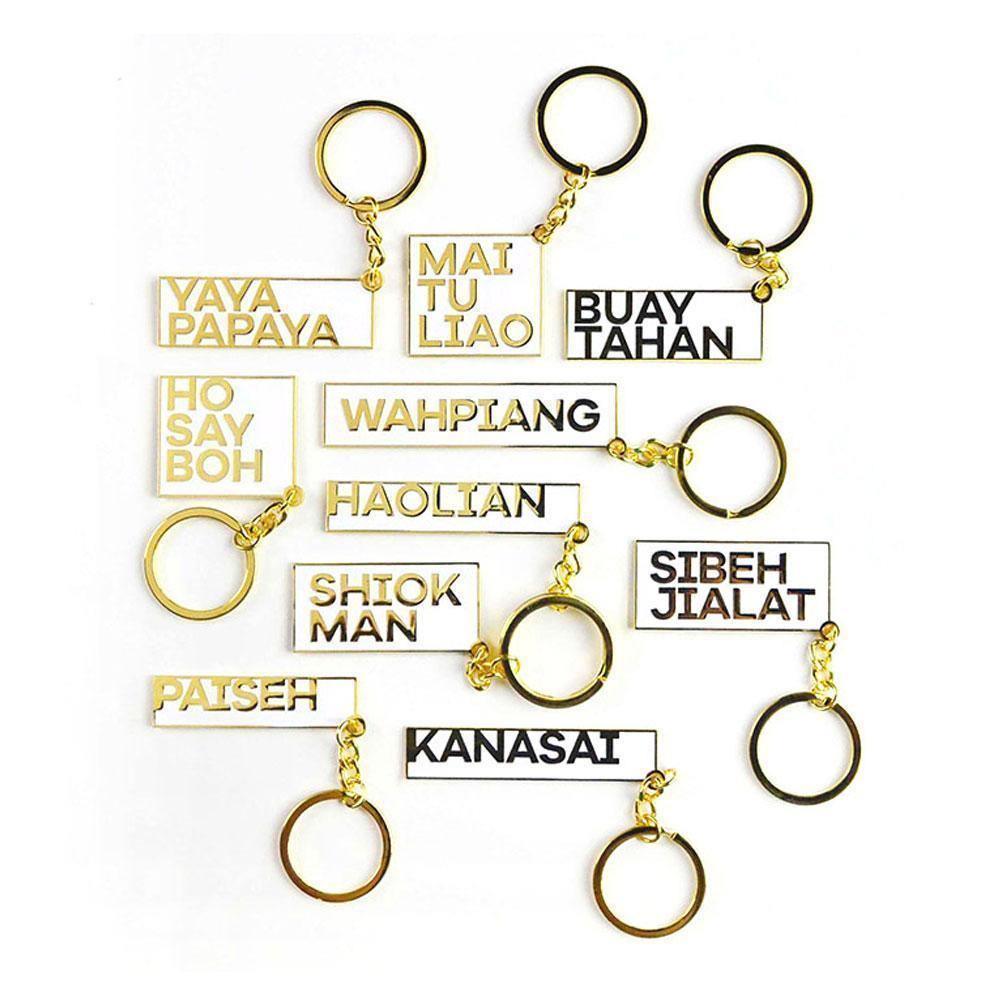 Singlish Keychain - Hao Lian - KLOSH