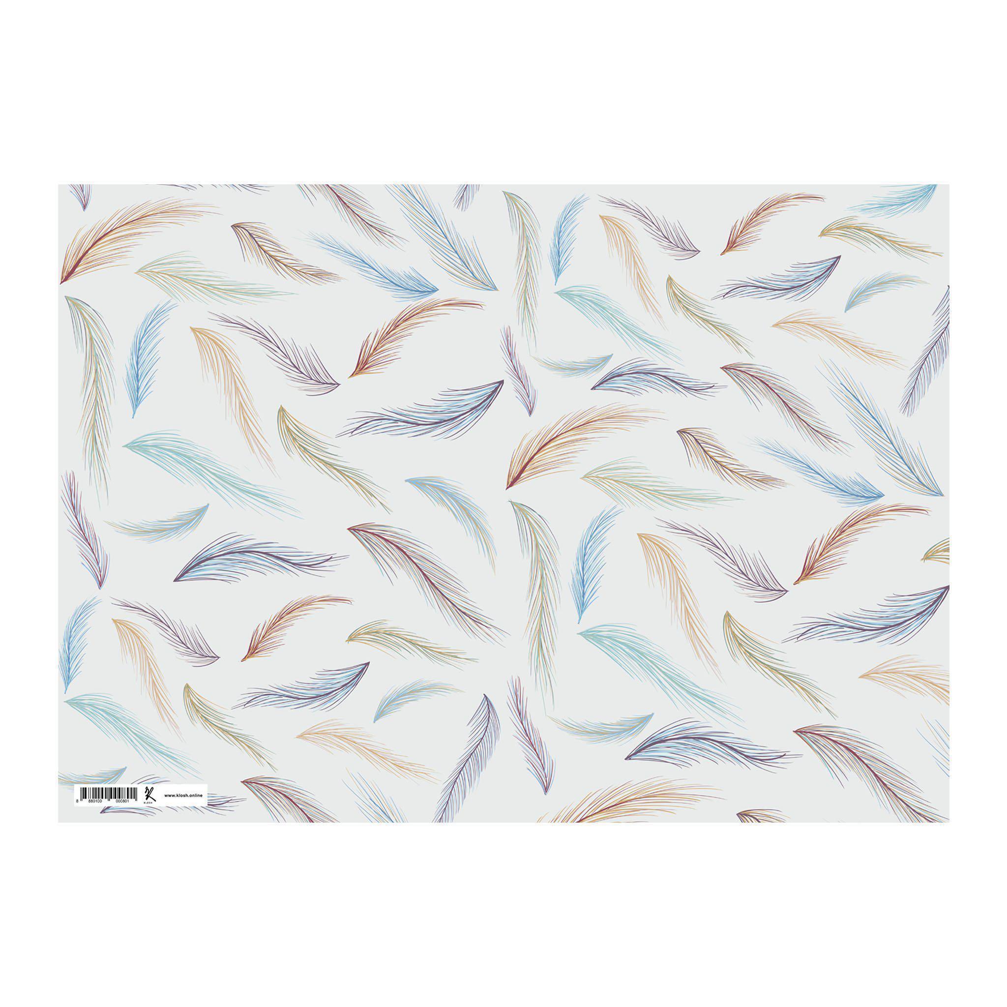 Wrapping Paper - Feathers - KLOSH